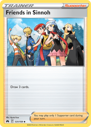 Friends in Sinnoh (Reverse Holofoil)