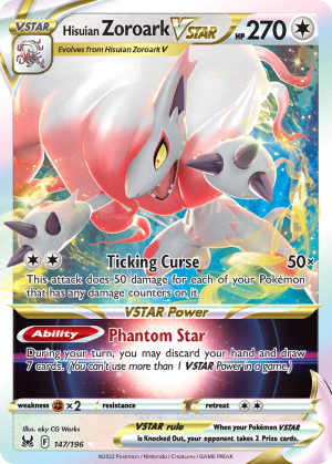 Hisuian Zoroark VSTAR (Holofoil)