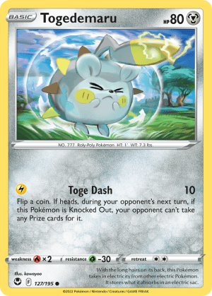 Togedemaru (Reverse Holofoil)