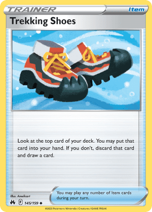 Trekking Shoes (Play Pokemon Stamp Holofoil)
