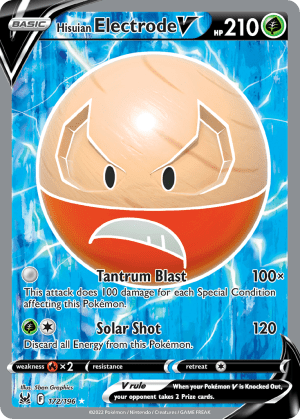 Hisuian Electrode V (Holofoil)