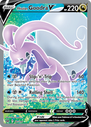 Hisuian Goodra V (Holofoil)