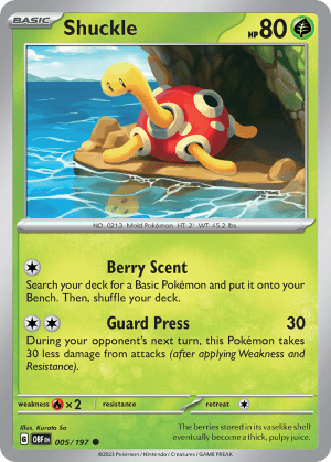 Shuckle (Reverse Holofoil)