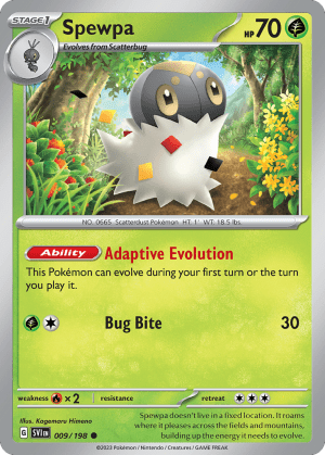 Spewpa (Reverse Holofoil)