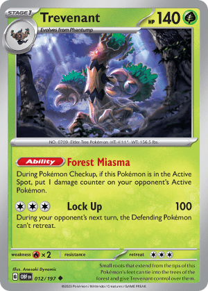 Trevenant (Reverse Holofoil)
