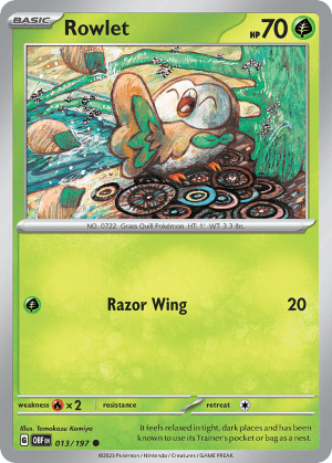 Rowlet (Reverse Holofoil)