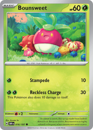 Bounsweet (Reverse Holofoil)
