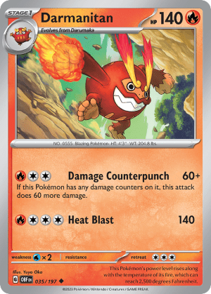 Darmanitan (Reverse Holofoil)