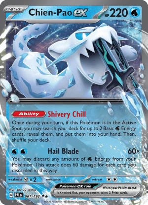 Chien-Pao ex (Holofoil)