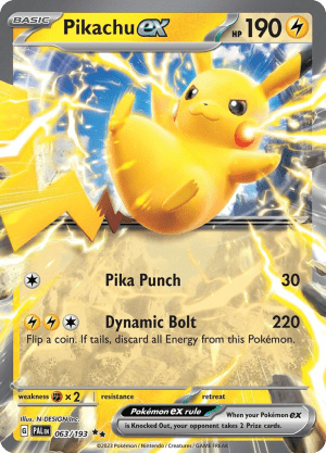 Pikachu ex (Holofoil)