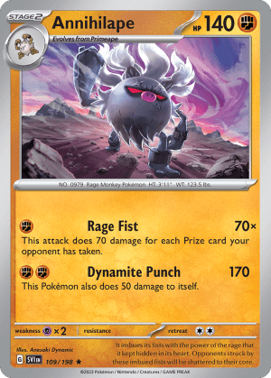Annihilape (Reverse Holofoil)