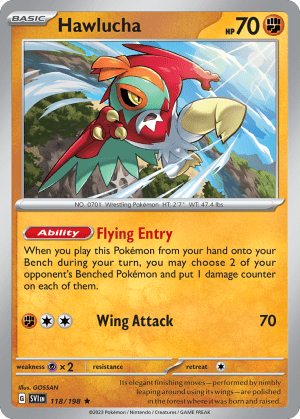 Hawlucha (Reverse Holofoil)