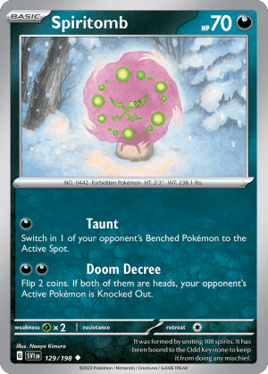 Spiritomb (Reverse Holofoil)