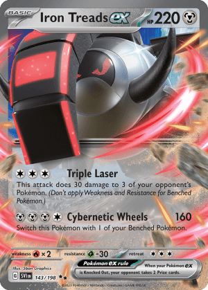 Iron Treads ex (Holofoil)