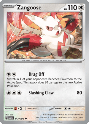 Zangoose (Reverse Holofoil)
