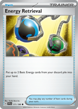 Energy Retrieval (Reverse Holofoil)