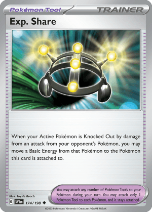 Exp. Share (Reverse Holofoil)