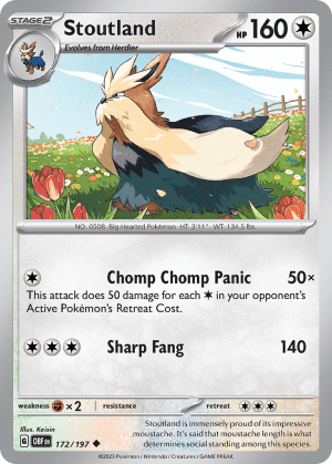 Stoutland (Reverse Holofoil)