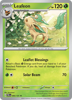Leafeon (Cosmos Holofoil)