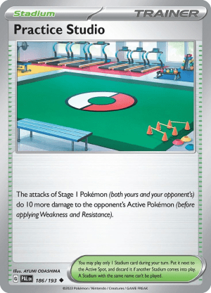 Practice Studio (Reverse Holofoil)