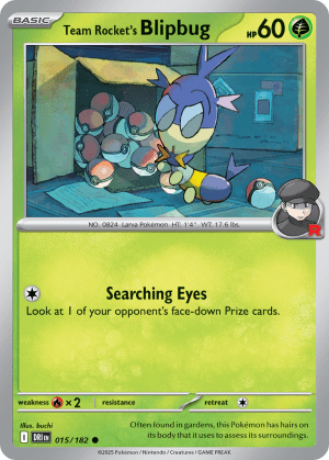 Team Rocket's Blipbug (Reverse Holofoil)