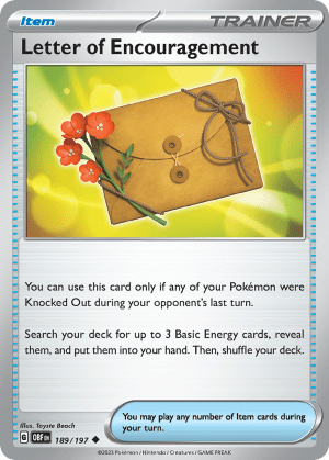 Letter of Encouragement (Reverse Holofoil)