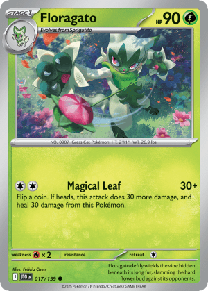 Floragato (Reverse Holofoil)