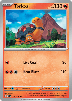 Torkoal (Reverse Holofoil)