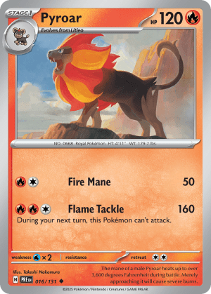Pyroar (Reverse Holofoil)