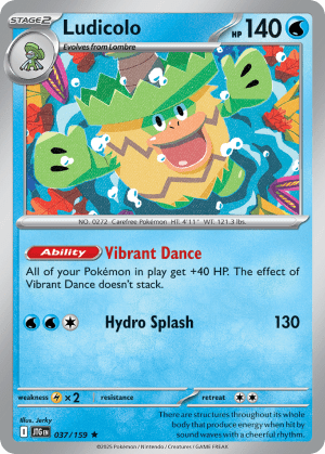 Ludicolo (Reverse Holofoil)