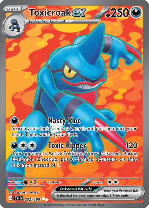 Toxicroak ex (Holofoil)