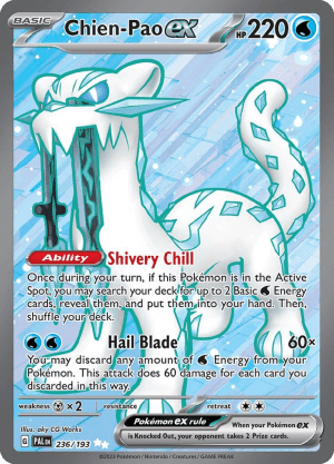 Chien-Pao ex (Holofoil)