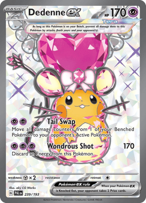 Dedenne ex (Holofoil)