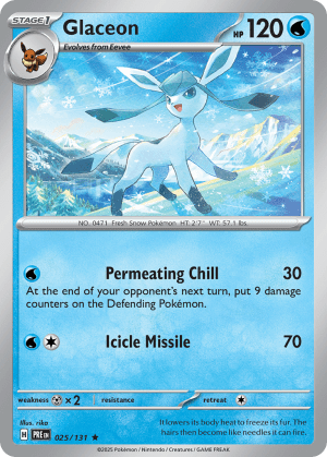 Glaceon (Master Ball Reverse Holofoil)