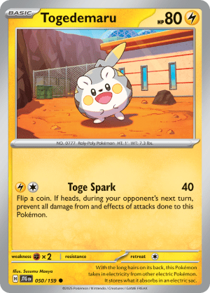 Togedemaru (Reverse Holofoil)