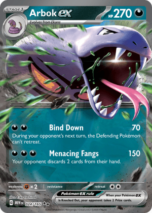 Arbok ex (Holofoil)