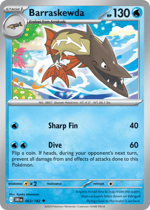 Barraskewda (Reverse Holofoil)