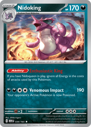 Nidoking (Holofoil)