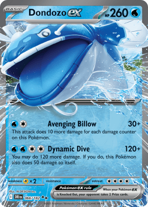 Dondozo ex (Holofoil)