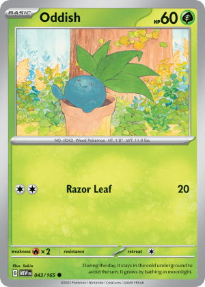 Oddish (Reverse Holofoil)
