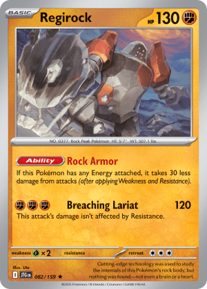 Regirock (Reverse Holofoil)