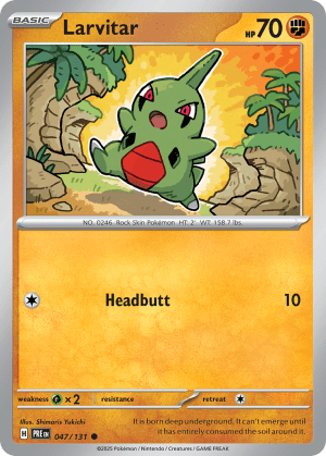 Larvitar (Reverse Holofoil)