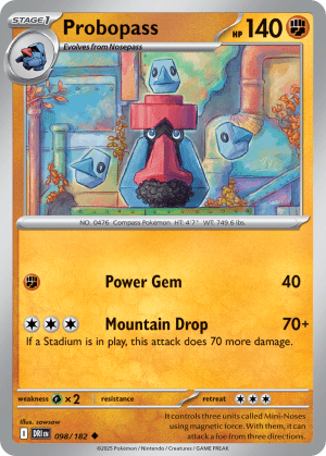 Probopass (Reverse Holofoil)