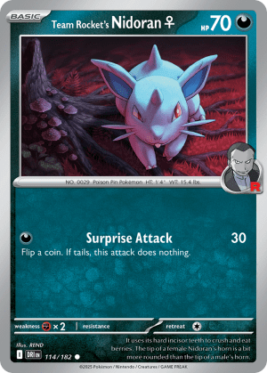 Team Rocket's Nidoran♀