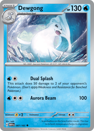 Dewgong (Reverse Holofoil)
