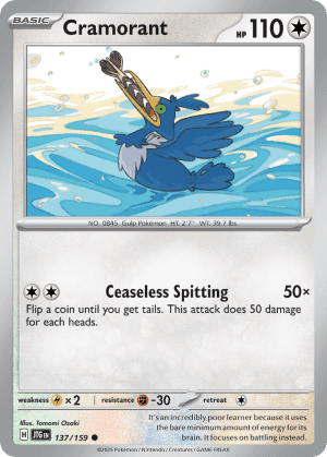 Cramorant (Reverse Holofoil)