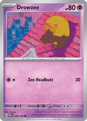 Drowzee (Reverse Holofoil)