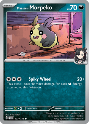 Marnie's Morpeko (Reverse Holofoil)