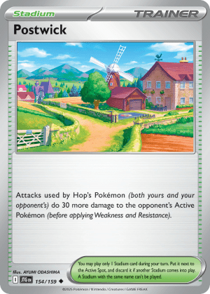 Postwick (Reverse Holofoil)
