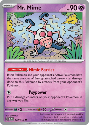 Mr. Mime (Holofoil)